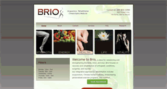 Desktop Screenshot of brioacupuncture.com